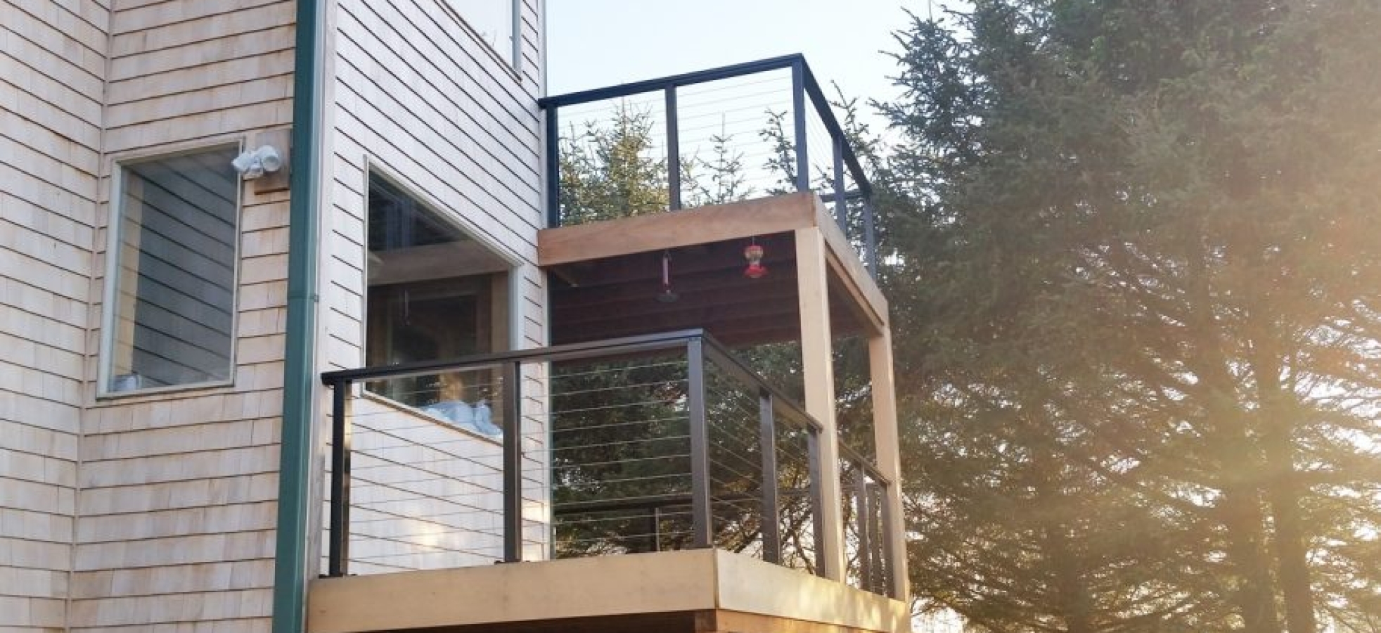 Showcase: TR200 Black Cable Railing - Cable Railing Portland Oregon